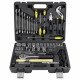 Coffret complet douilles, clés, tournevis, pinces et marteau