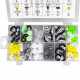Boite de clips & agrafes pour panneau de porte Renault Dacia ( 85 pièces) 