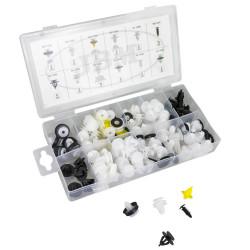 Kit de 93 clips pour panneaux de porte Peugeot, Citroen 
