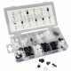 Kit de 80 clips pour garnitures de Peugeot, Citroen 