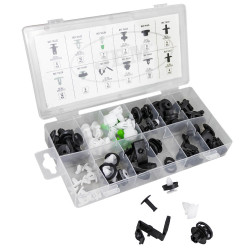 Kit de 79 clips pour garnitures et panneau de porte VW, Audi, Skoda