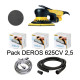 Pack Mirka Deros Pro essentiel 625 CV ( 2,5mm)
