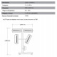 Sécheur Infra rouge double 2KW SAGOLA