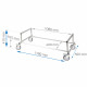 Supports mobile pour pneus