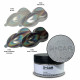 Metal Flakes Holographic Silver 25µ