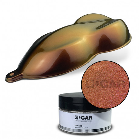 Peinture Caméléon Orange et Jaune 5-25µm