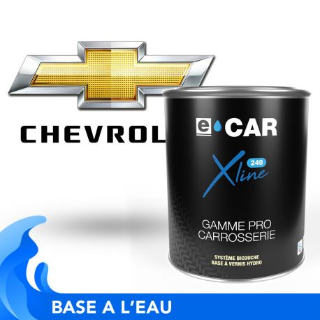 Peinture à l'eau Chevrolet en pot prête à l'emploi