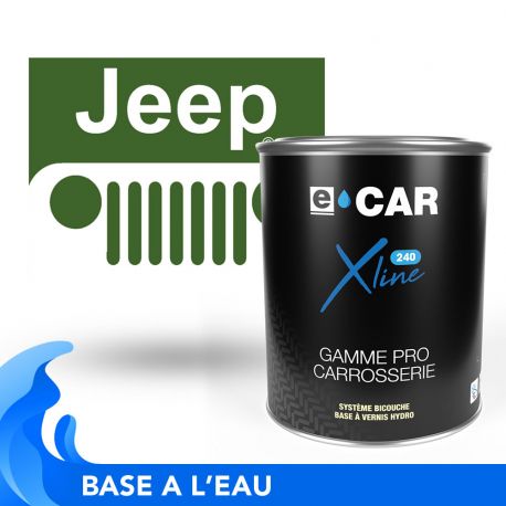 Peinture à l'eau Jeep en pot prête à l'emploi