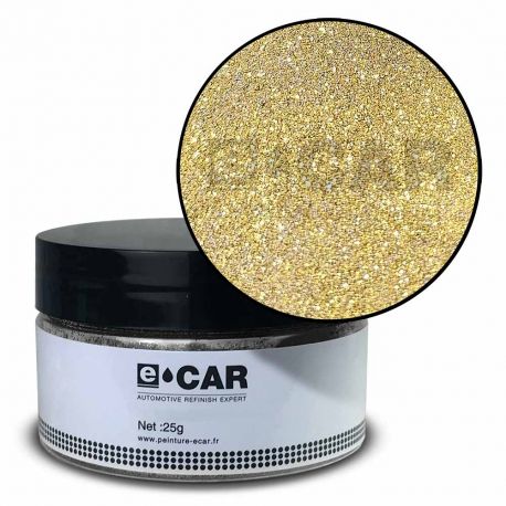 Metal Flakes Aluminium Gold 100µ