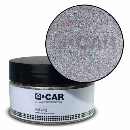 Metal Flakes Laser Black 100µ