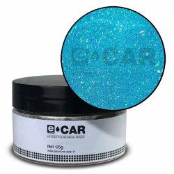 Metal Flakes Laser Lake Blue 200µ