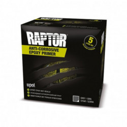 Apprêt Époxy Anti-Rouille RAPTOR Gris en 5L
