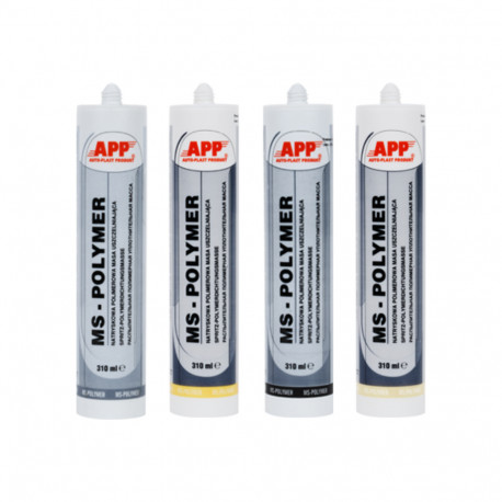 Joint de scellement polymer en cartouche à pulvériser Beige