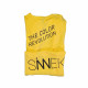 T-shirt manche courte Jaune SINNEK