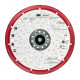 Plateau disque 3M à profil bas en 150mm