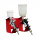Support double pour pistolet peinture