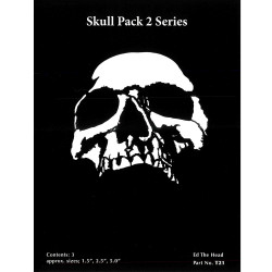 Pochoirs Pack Tête de Mort Ed The Head 