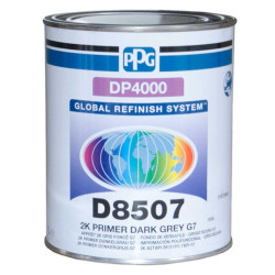 Apprêt PPG D8507 mouillé sur mouillé en 1L Gris foncé G7