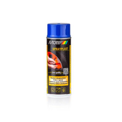 Bombe de peinture pelable bleu satiné