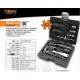 Coffret de 13 douilles en 1/4" avec accessoires