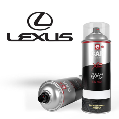 Bombe de peinture Lexus solvantée à vernir