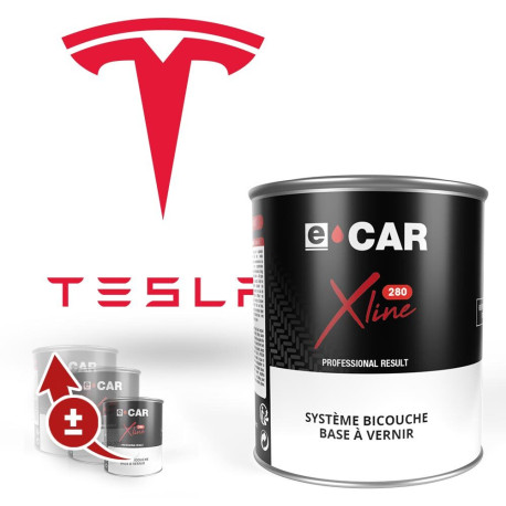 Peinture Tesla solvantée en pot