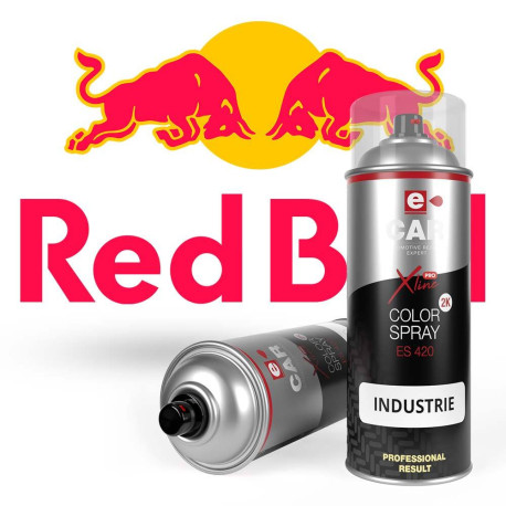 Bombe de Peinture Red Bull Brillant Direct 2K