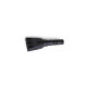 Buse en acier 100 mm avec embout de protection en caoutchouc anti-rayures