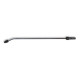 Buse en acier 100 mm avec embout de protection en caoutchouc anti-rayures