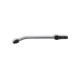 Buse en acier 100 mm avec embout de protection en caoutchouc anti-rayures