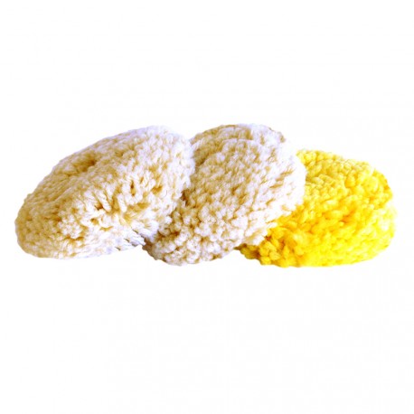 Disque peau de mouton 100% laine 80mm