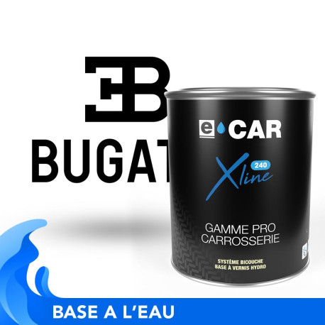 Peinture Bugatti à l'eau en pot