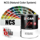Peinture NCS Satinée Direct Polyuréthane en pot