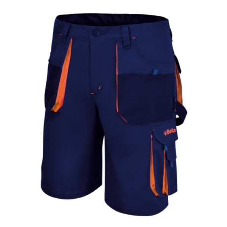 Bermuda de travail léger bleu Beta 7861B