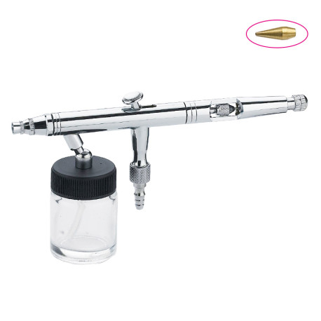 Aérograhe AB-182 Suction Feed Dual-Action Airbrush Kit