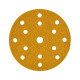 Disque abrasif auto-agrippant 15 trous Gold diamètre 150 mm