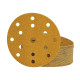 Disque abrasif auto-agrippant 15 trous Gold diamètre 150 mm