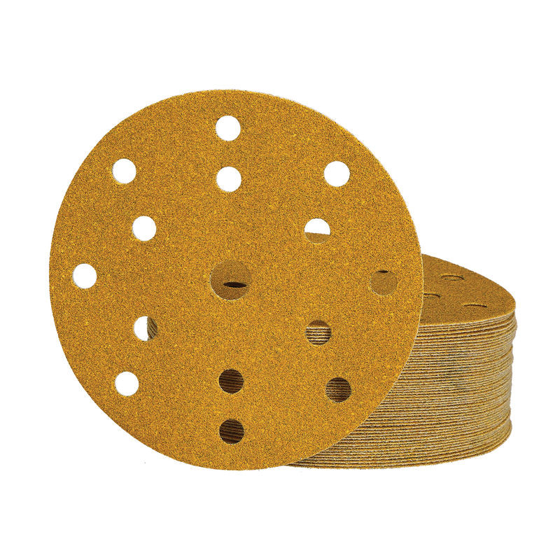 TA-VIGOR Lot De 15 Disques Abrasifs PSA Grain 150 - 20,3 Cm Auto-Adhésifs Pour Ponçage