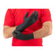 Gants noirs non poudrés en nitrile Mercator moto x50