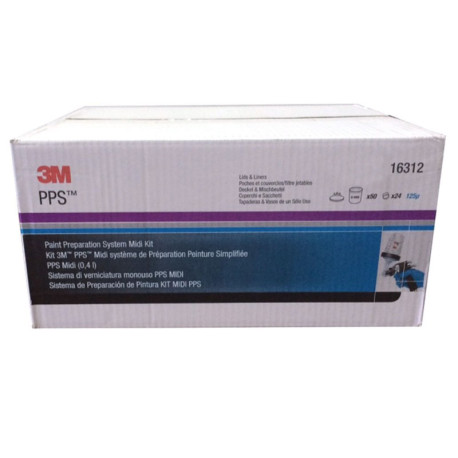 Poches 3M jetables standard PPS en 400ml avec filtre 125µm