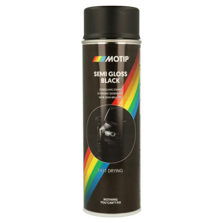 Bombe de peinture Noir Satin 500ml