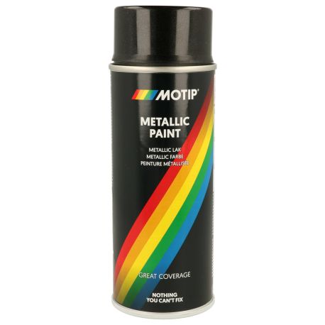 Bombe de peinture Noir Métallisé 400ml