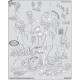 Pochoir " Burial Ground" de la serie Wrath of skull master