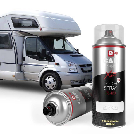 Peinture pour camping-car Brillant Direct 2K en aérosol de 400ml