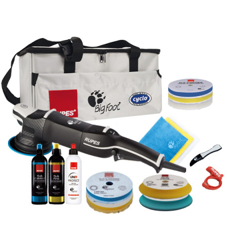 Pack polissage RUPES LHR15V/LUX complet Ø 125 mm