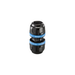 Raccord droit Prevost PPS1 UN aluminium pour tube 32mm