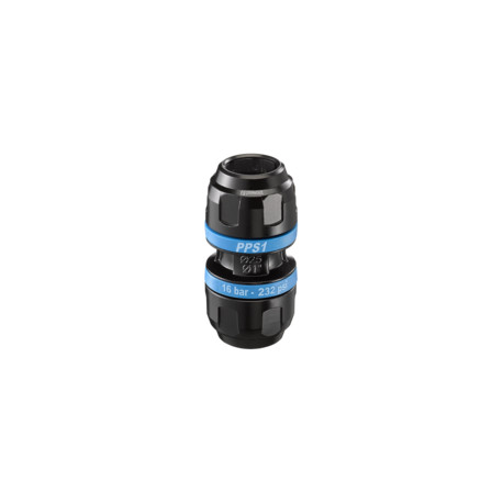 Raccord droit Prevost PPS1 UN aluminium pour tube 32mm