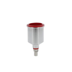 Godet QCC aluminium 0,15 l réutilisable pour pistolets SATA