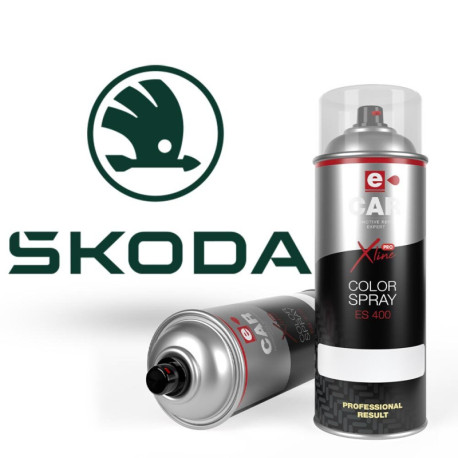 Bombe de peinture 1K Skoda brillant direct 400 ml