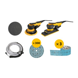 Pack Galaxy Duo II Essentiel Mirka – Ponceuses carrosserie